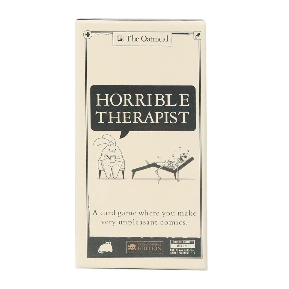Board Game Detective - Horror Therapist Party Game - Zabawna