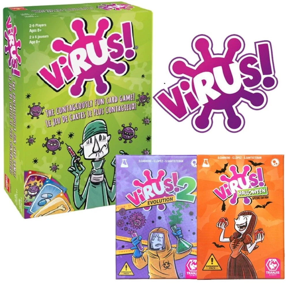 Board Game Virus - Interesująca gra karciana Virus i Virus
