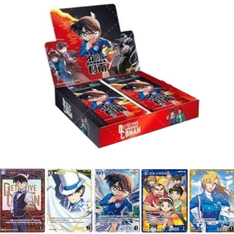 Board Game Detective - Karty Kolekcjonerskie KAYOU Detective Conan, Oficjalne,