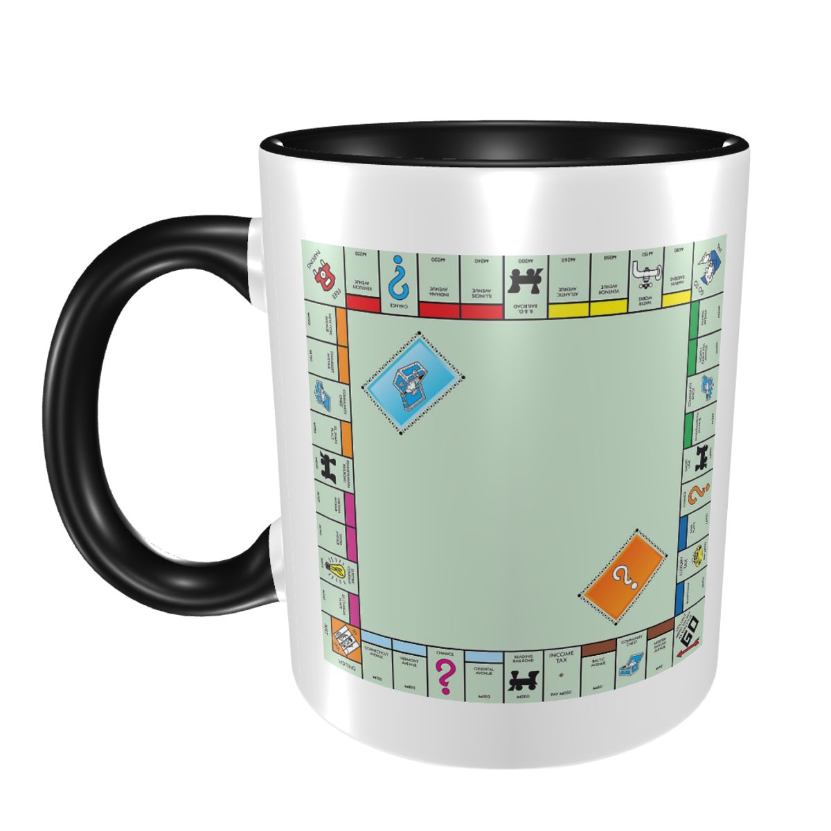 Board Game Monopoli - Gra planszowa Monopoly Kubek Śmieszny Ceramiczny