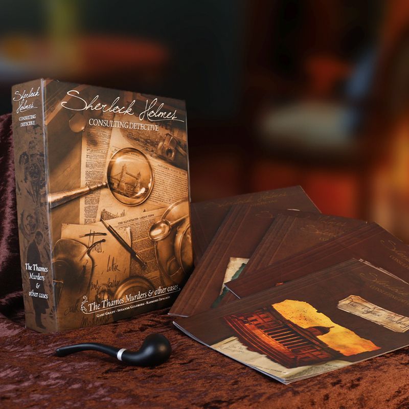 Board Game Detective - Rozumowanie detektywistyczne, detektywistyczna układanka, klasyczna gra