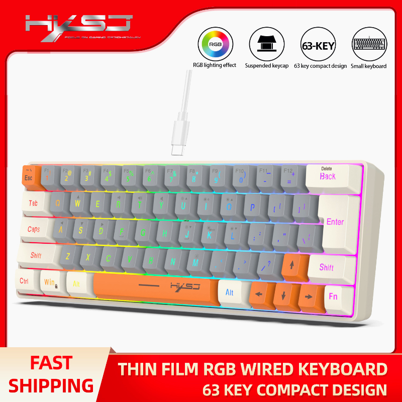 Klawiatura RGB USB Przewodowa  – Board Game Journal recenzja i cena