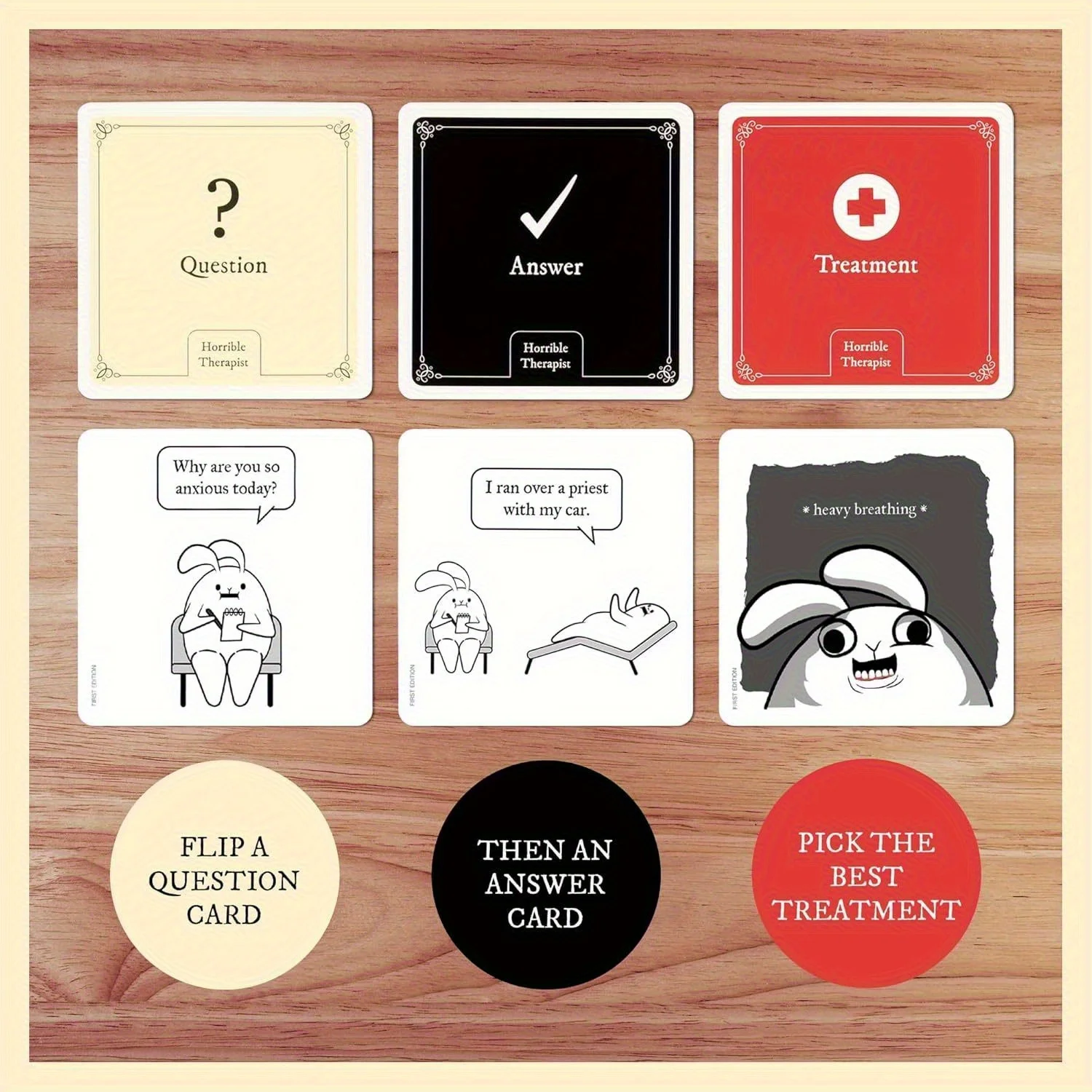 Horror Therapist Party Game -  – Board Game Detective recenzja i cena