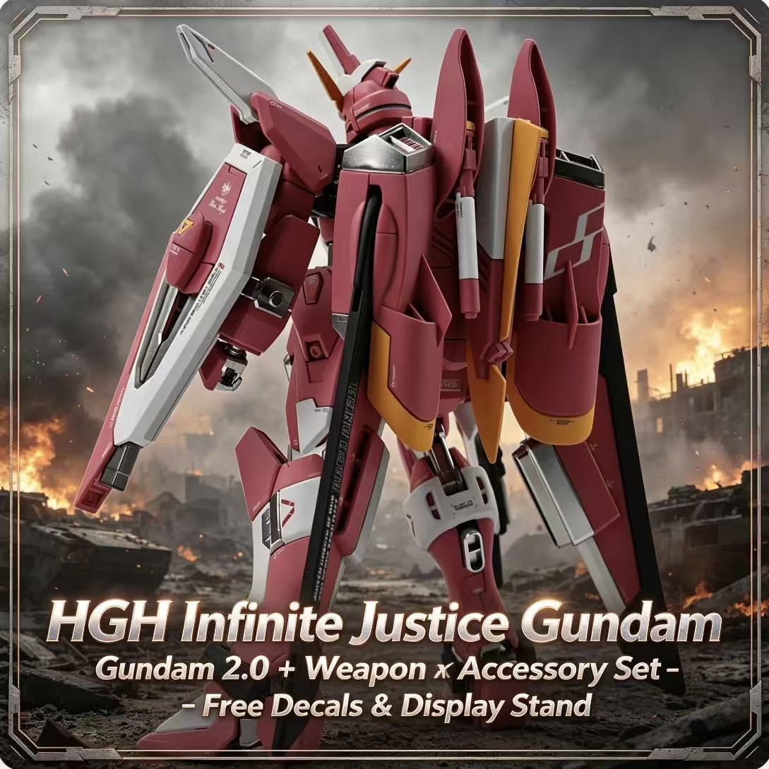 231 HG 1/144 Infinite Justice  – Bandai Model Gundam Hg recenzja i cena