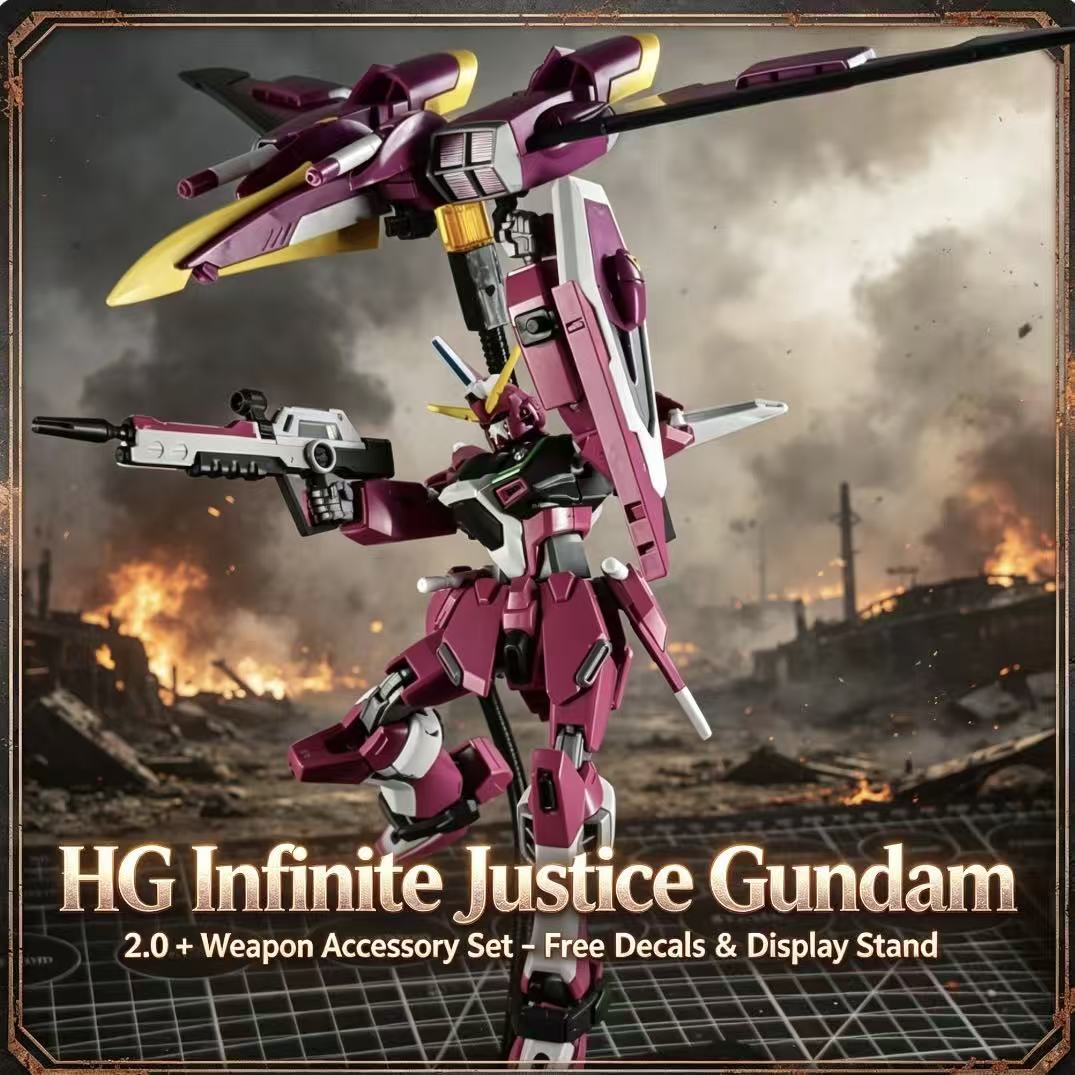 231 HG 1/144 Infinite Justice  – Bandai Model Gundam Hg recenzja i cena