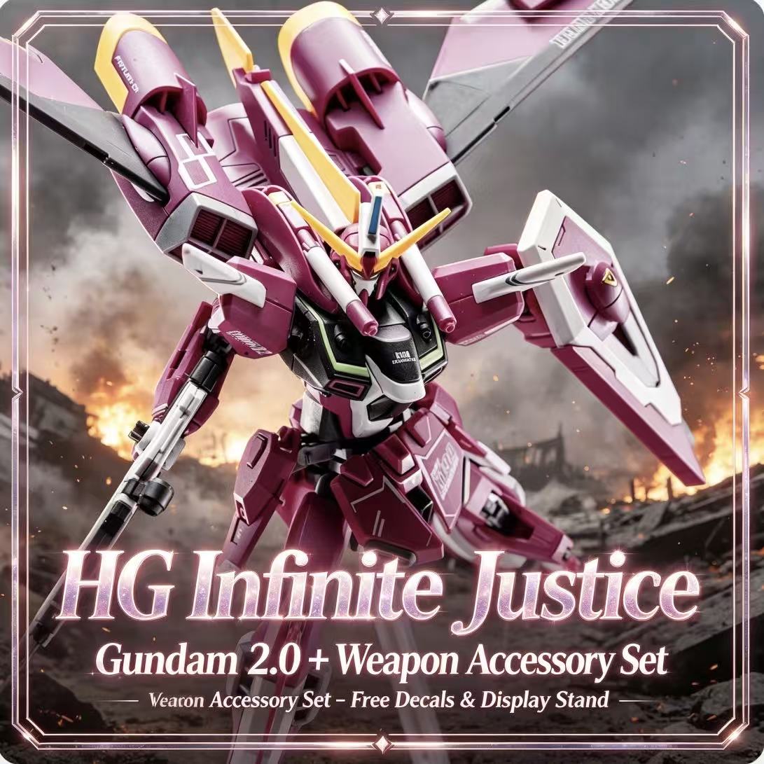 231 HG 1/144 Infinite Justice  – Bandai Model Gundam Hg recenzja i cena