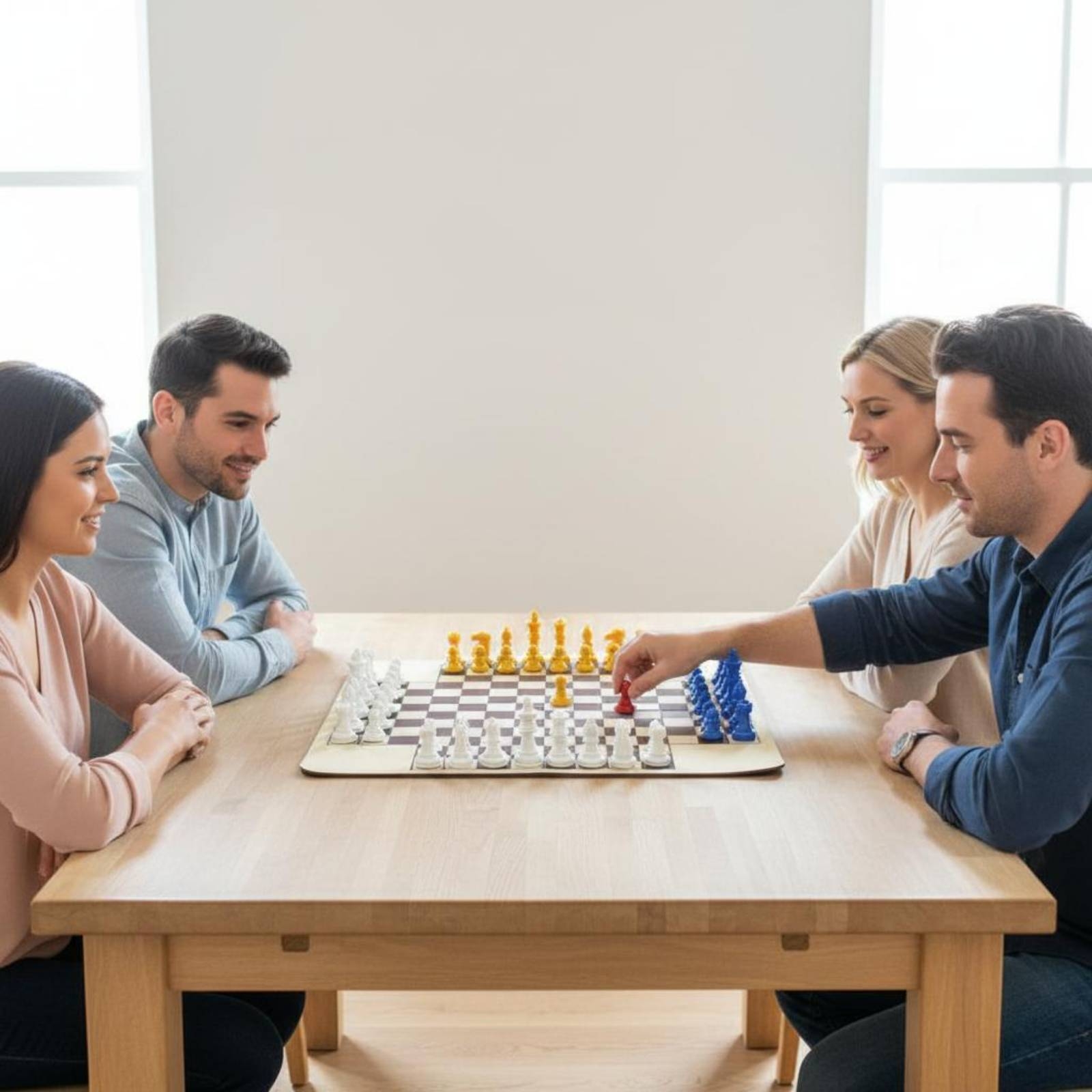 Wielokolorowy zestaw szachowy  – Board Game For 3 Players recenzja i cena