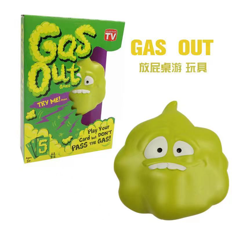 Gas out family Party gra karty – Board Game For 3 Players recenzja i cena