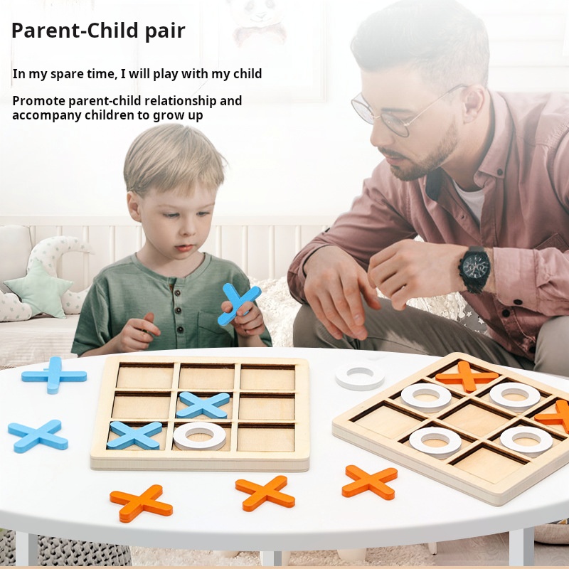 XO Tic-tac-toe dla dzieci Link – Board Game For 3 Players recenzja i cena