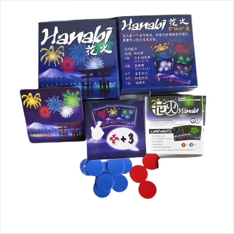 Gra karciana Hanabi do gry zes – Board Game Root recenzja i cena