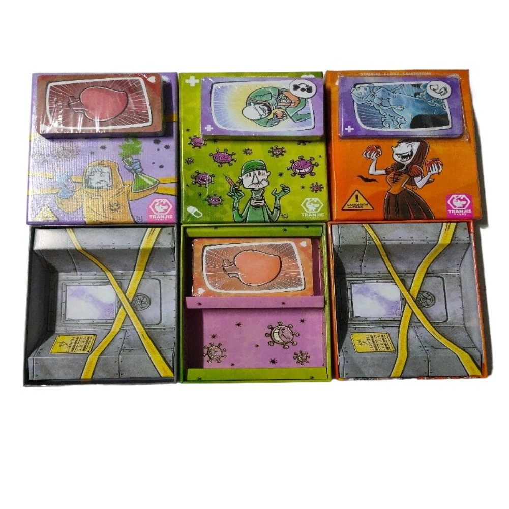 Gra karciana z wirusami, inter – Board Game Virus recenzja i cena