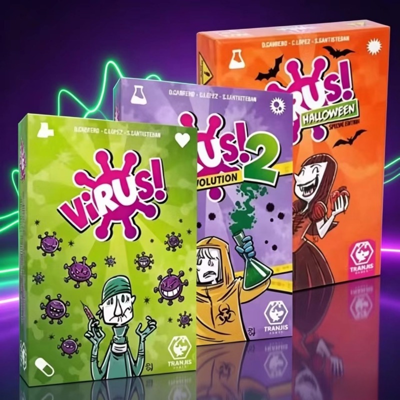 Rodzinna gra karciana zasługuj – Board Game Virus recenzja i cena