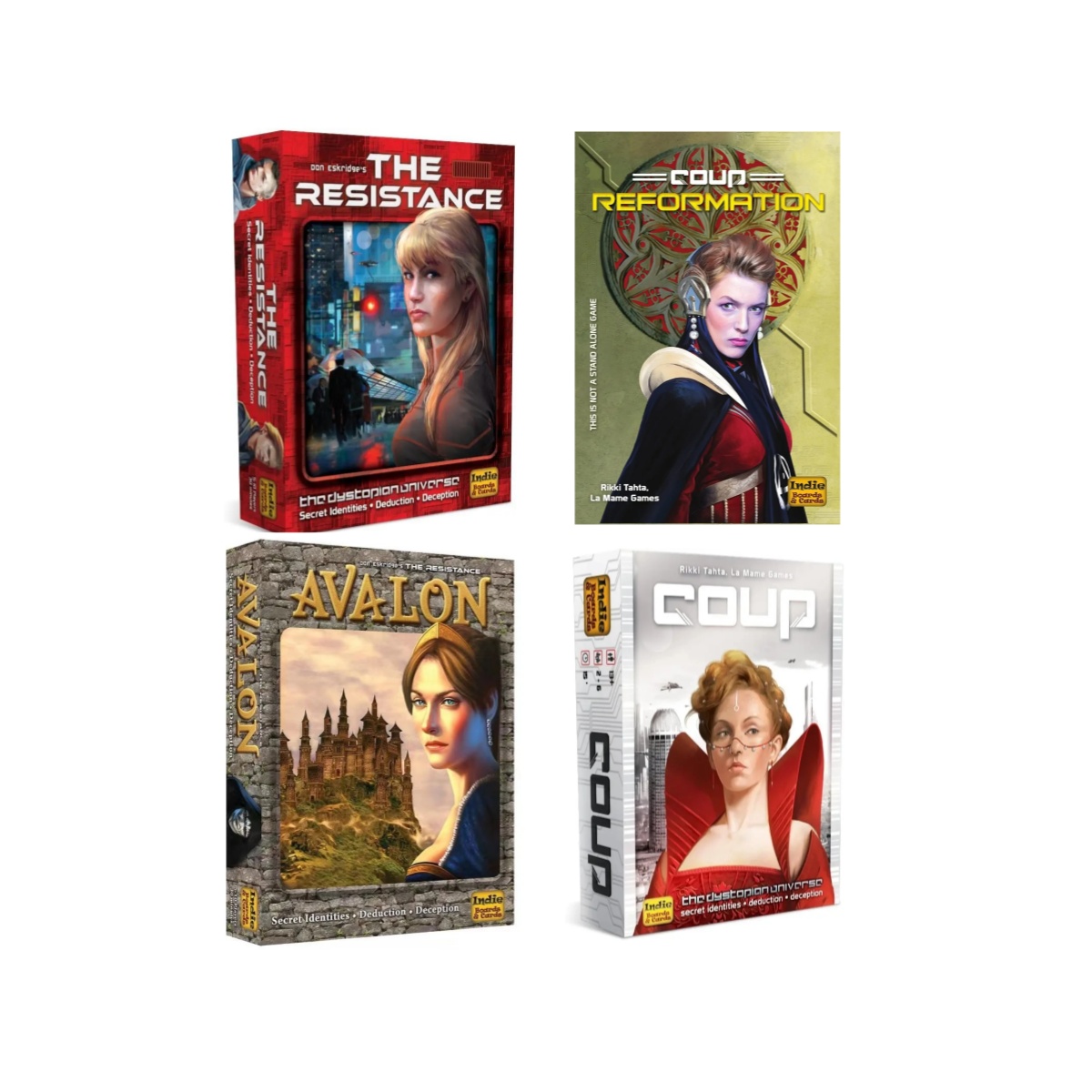 Gra karciana Coup |   The Resi – Board Game Avalon recenzja i cena