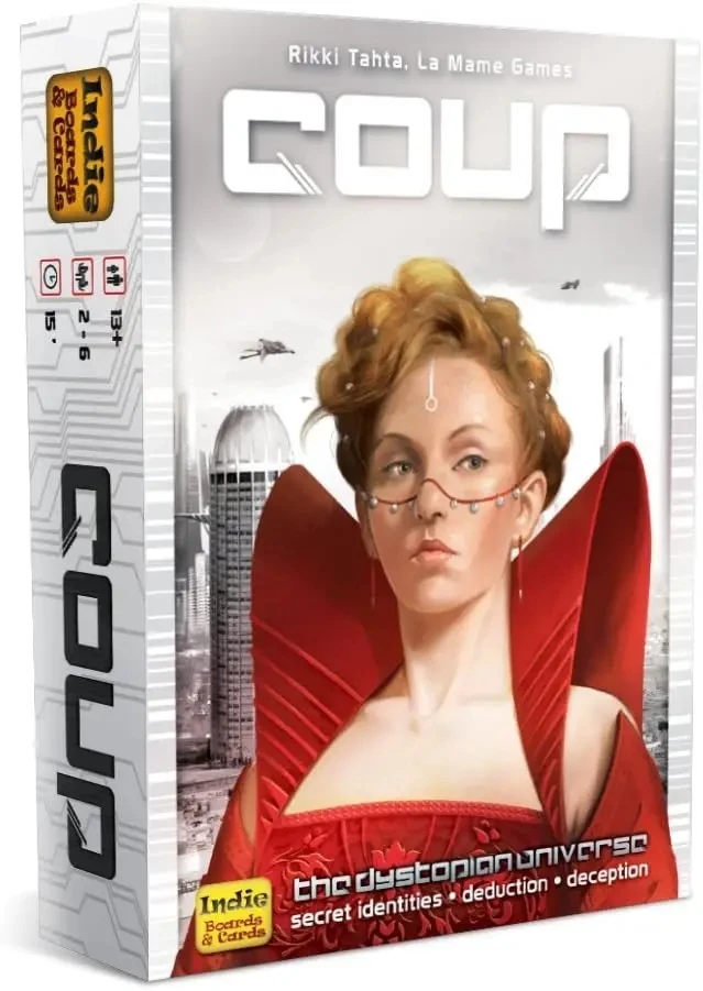 Gra karciana Coup |   The Resi – Board Game Avalon recenzja i cena