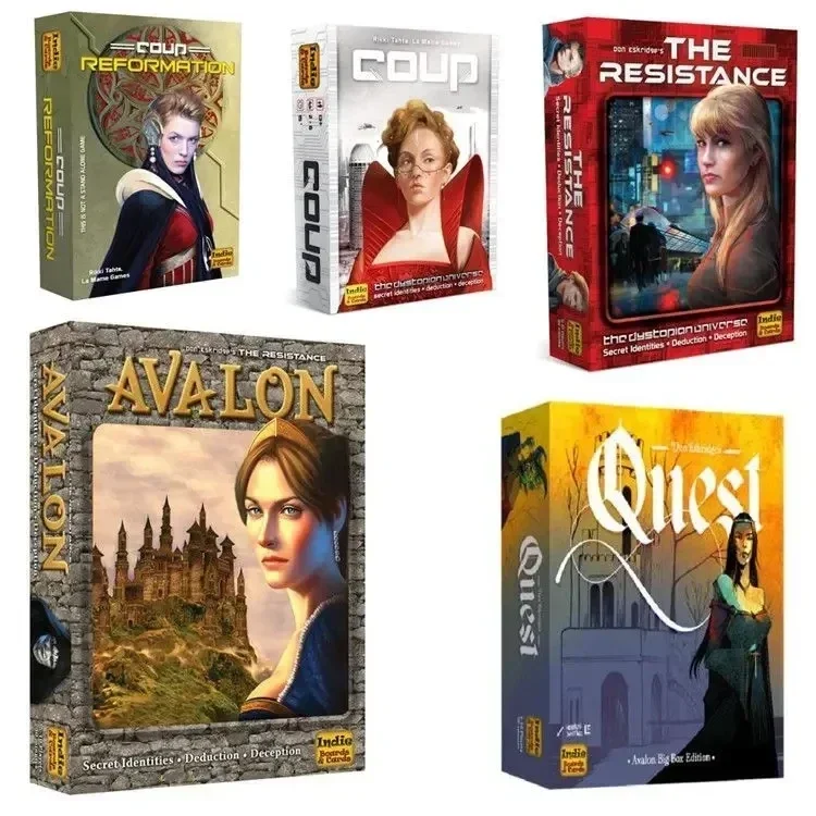 Gra planszowa The Resistance A – Board Game Avalon recenzja i cena