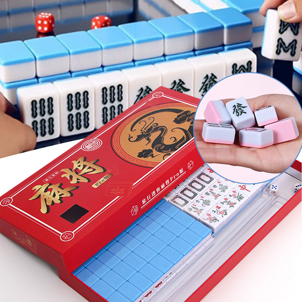 Przenośny Mini Zestaw Mahjong  – Board Game Pdf recenzja i cena
