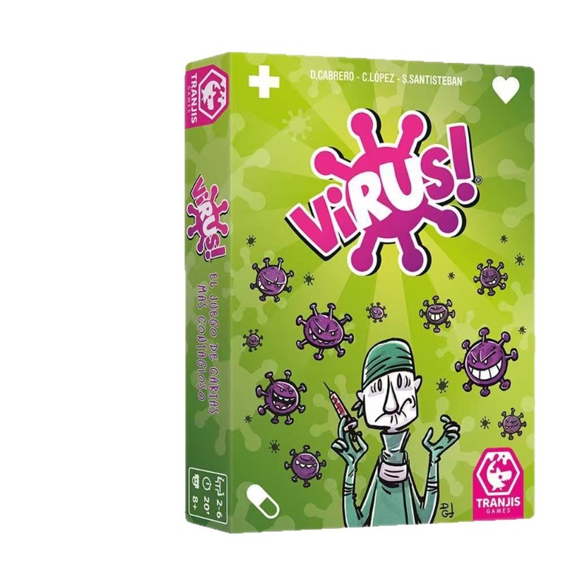 Rodzinna gra karciana zasługuj – Board Game Virus recenzja i cena