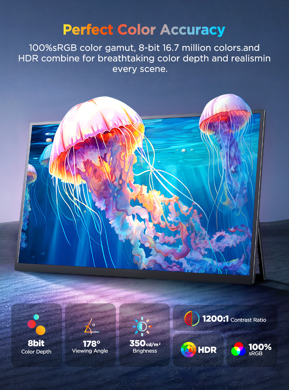 UPERFECT 4K Przenośny Monitor  – Board Game Journal recenzja i cena