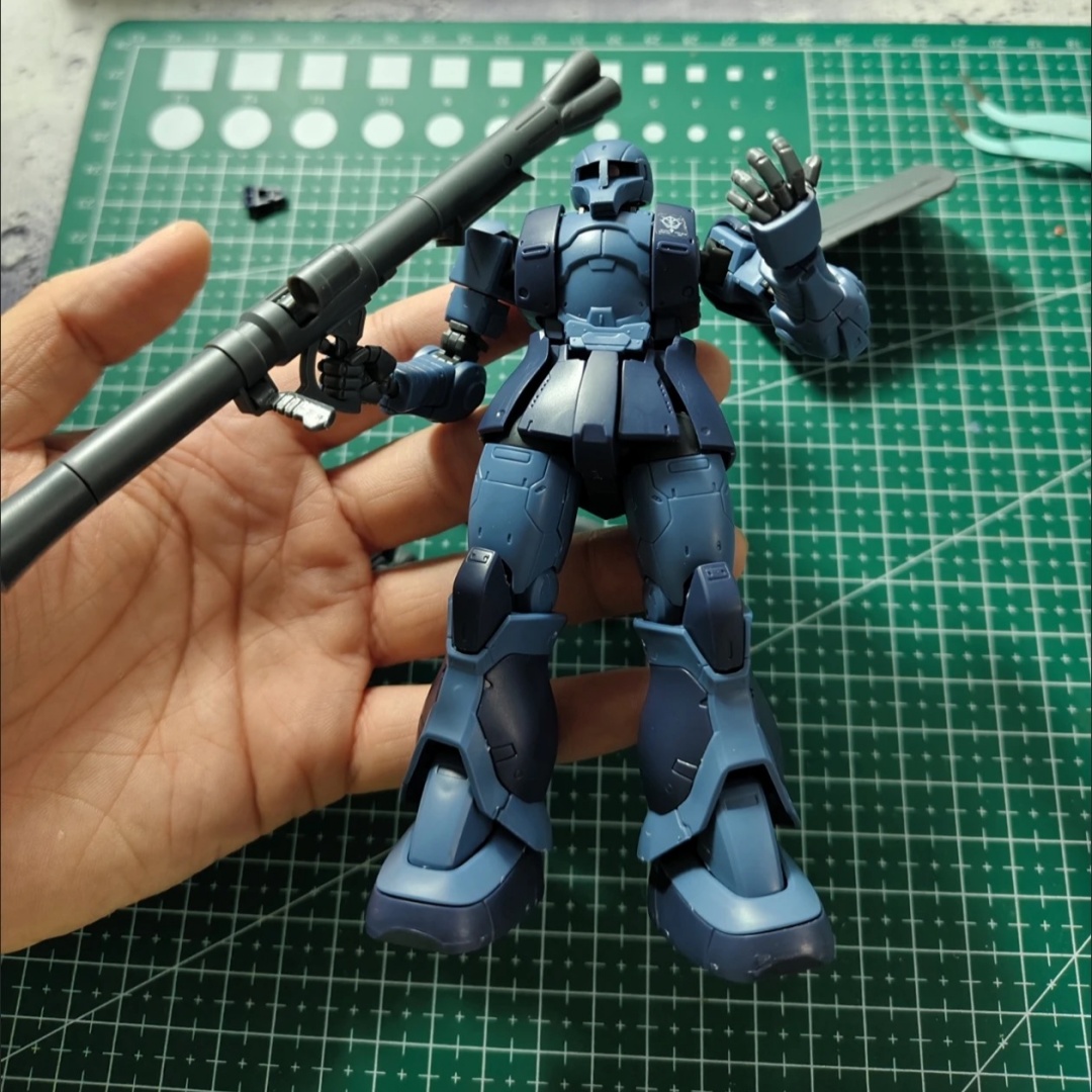 GTO MS-05 HG 1/144 Zaku Black  – Bandai Model Gundam Hg recenzja i cena