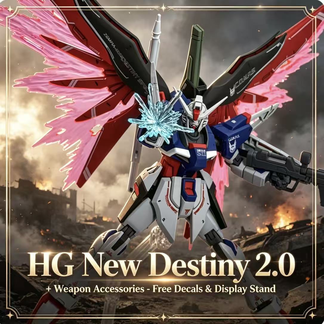 224 HG 1/144 Destiny Spec II F – Bandai Model Gundam Hg recenzja i cena