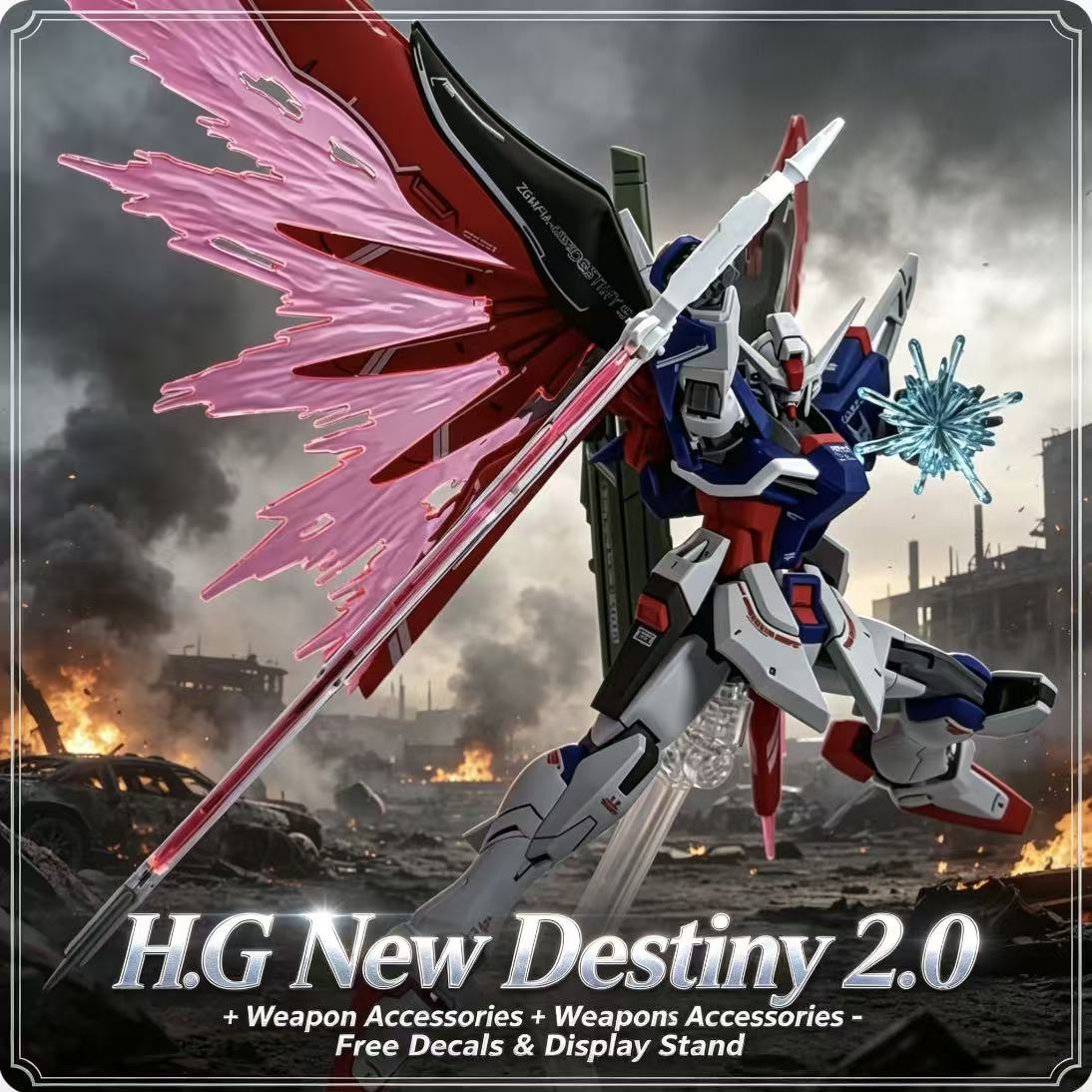 224 HG 1/144 Destiny Spec II F – Bandai Model Gundam Hg recenzja i cena