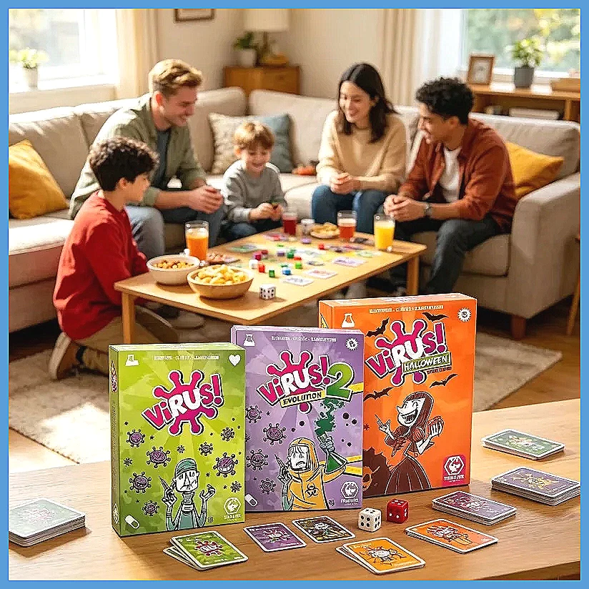Seria Virus 1&2: Zestaw strate – Board Game Virus recenzja i cena